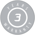 3 years warranty